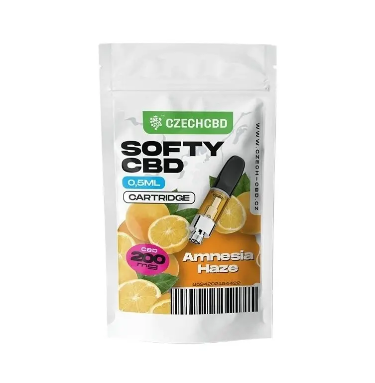 Softy CBD cartridge Amnesia Haze